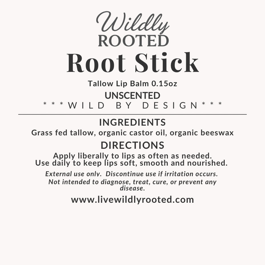 Root Stick - Tallow Lip Balm -
