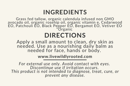 Daily Mend  — Whipped Tallow Balm -