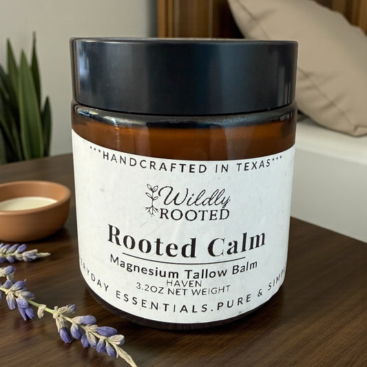 Rooted Calm — Magnesium Balm for Rest + Relaxation