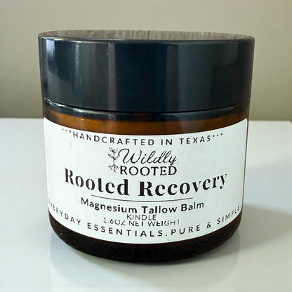 Rooted Recovery - Magnesium Balm for Circulation and Recovery -