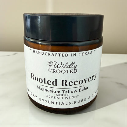 Rooted Recovery - Magnesium Balm for Circulation and Recovery -
