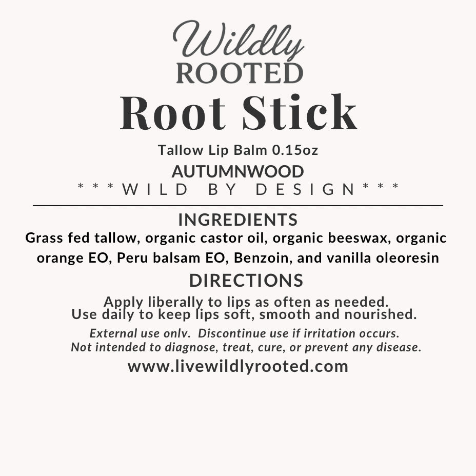 Root Stick - Tallow Lip Balm -