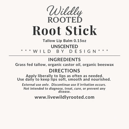 Root Stick - Tallow Lip Balm -