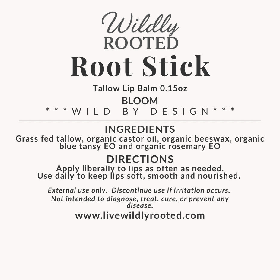 Root Stick - Tallow Lip Balm -