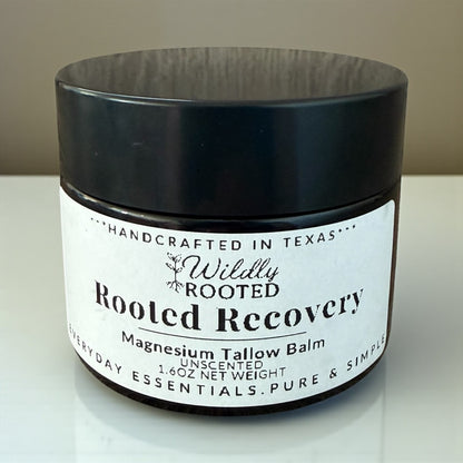 Rooted Recovery - Magnesium Balm for Circulation and Recovery -