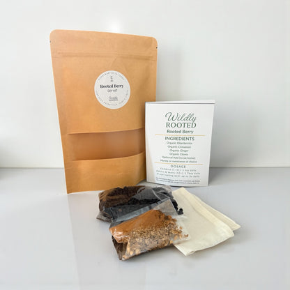Rooted Berry — Elderberry Syrup Kit - Daily Wellness & Immune Support