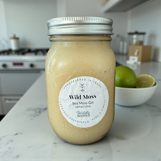 Wild Moss - Daily Mineral Support from the Sea - Sea Moss Gel