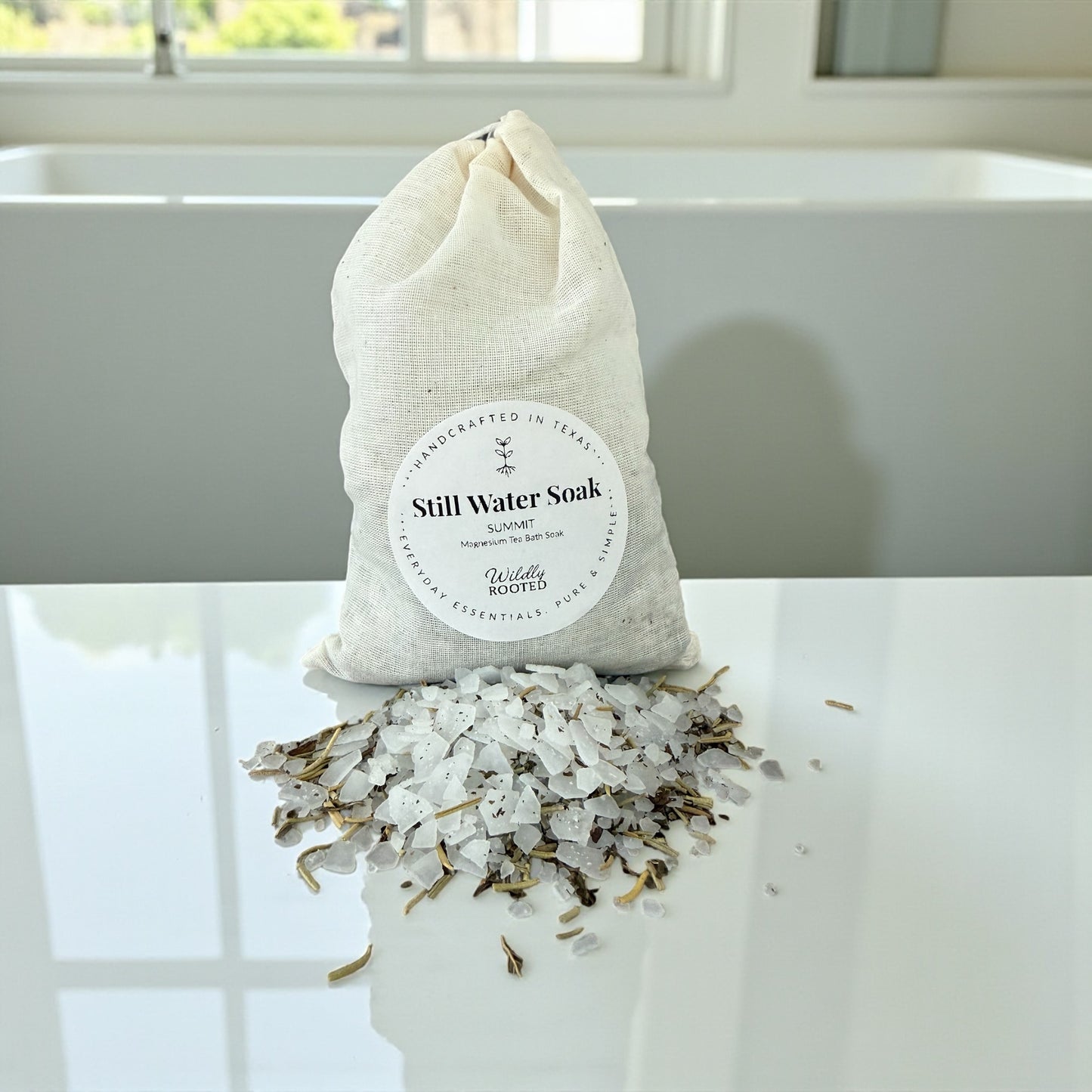 Still Water Soak - Magnesium Tea Bath Soak -