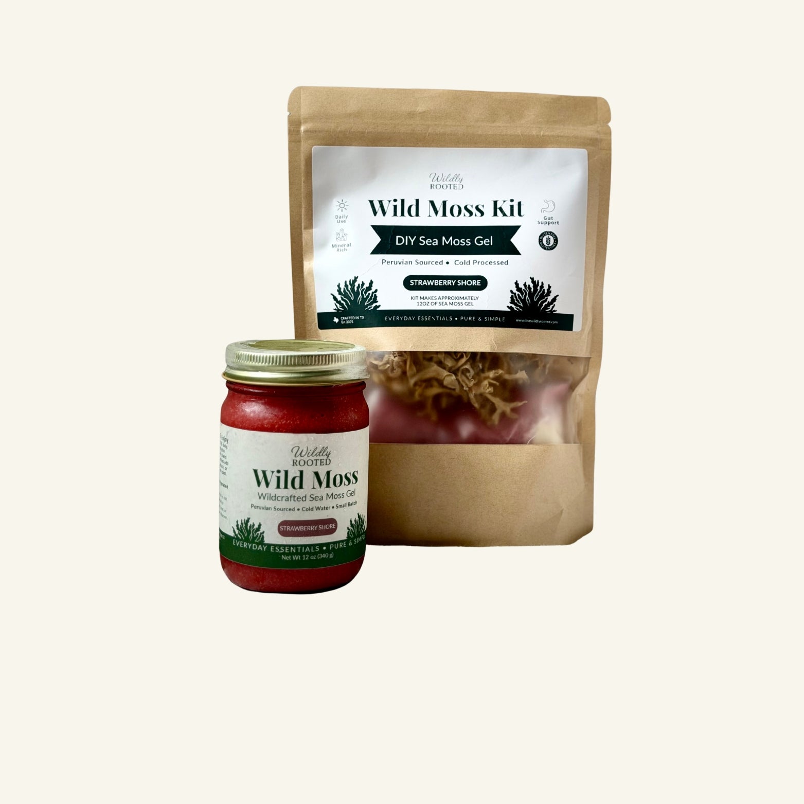 Wild Moss DIY Kit | Wildcrafted Sea Moss Gel Kit – Wildly Rooted