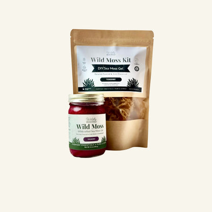 Wild Moss DIY Kit | Wildcrafted Sea Moss Gel Kit